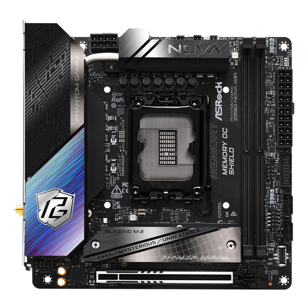 ASRock Z890I Nova WiFi 7 DDR5 Intel s1851 Mini-ITX Alaplap