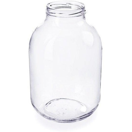 GLASS JARS WITHOUT LID 3L OKKO 6PCS