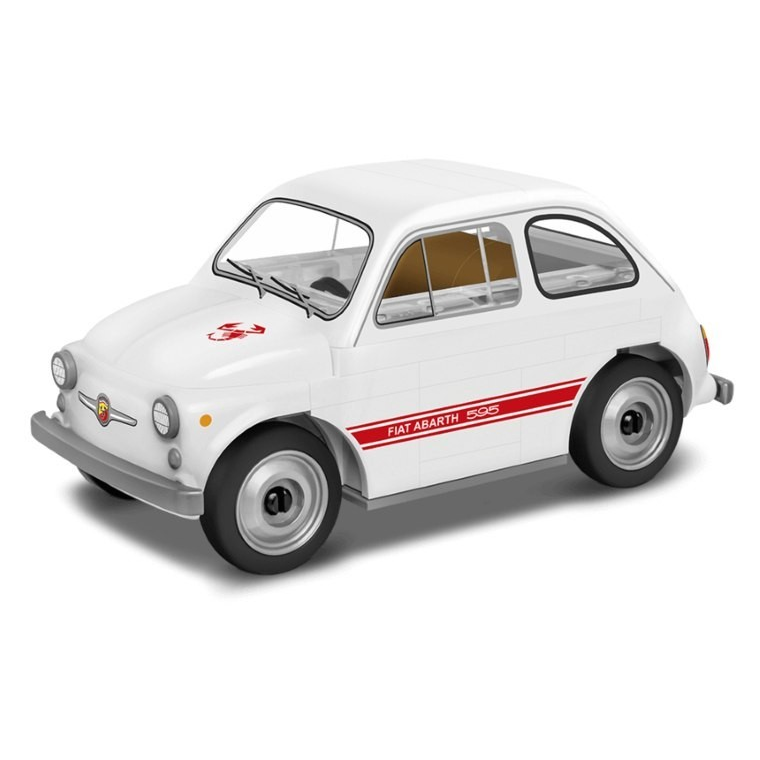 Cobi 1965 Fiat 500 kisautó műanyag modell (1:35) (24524)