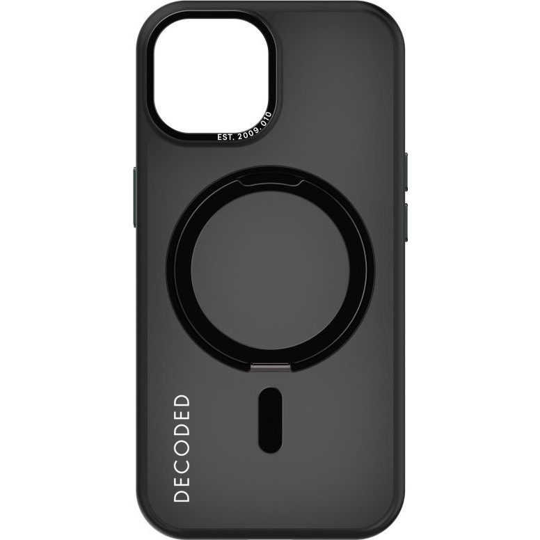 Decoded iPhone 15 Hátlapvédő tok - Fekete (D24IPO15LSBC1FK)