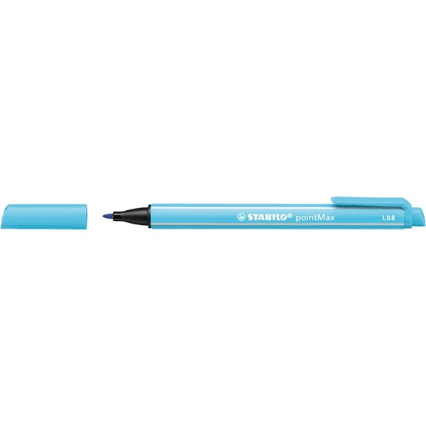 STABILO pointMax fineliner Mellem Lyse Blå 1 stk