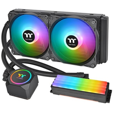 Thermaltake Floe RC240 CPU+RAM vízhűtés 240mm ARGB (CL-W271-PL12SW-A)