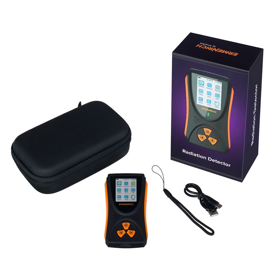 Ermenrich 0,05-50 µSv doziméter sugárzásdetektor Ping RD50 (83072) (83072)