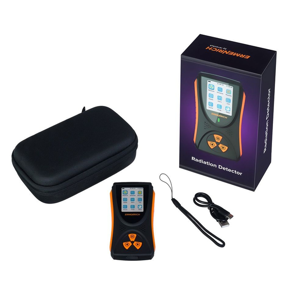 Ermenrich 0,05-50 µSv doziméter sugárzásdetektor Ping RD50 (83072)