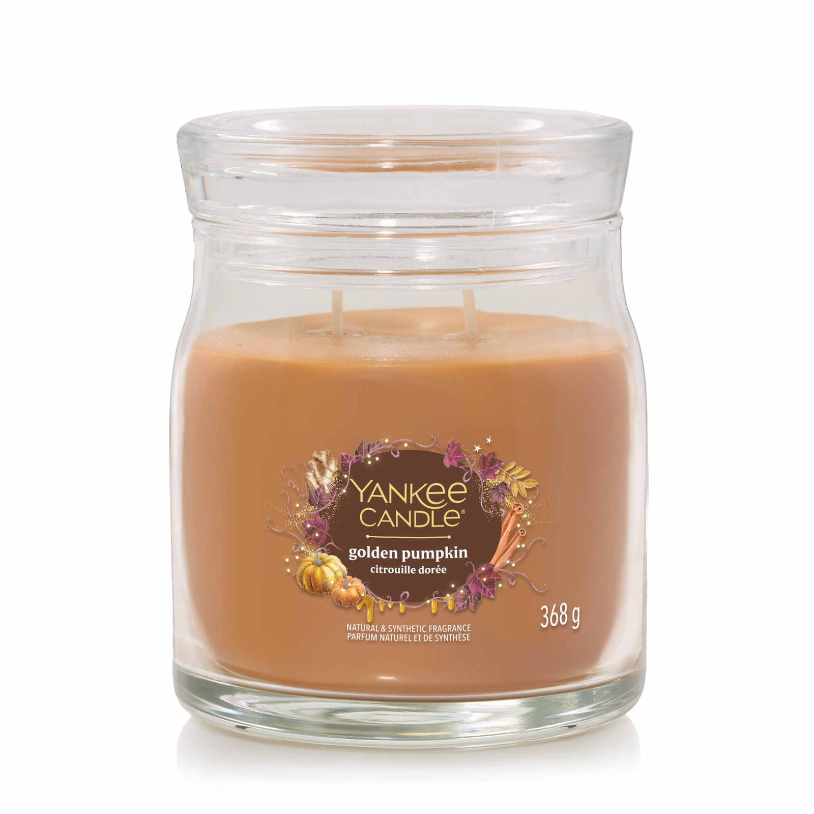 YANKEE CANDLE Signature Golden Pumpkin 368 g (5038581167299)