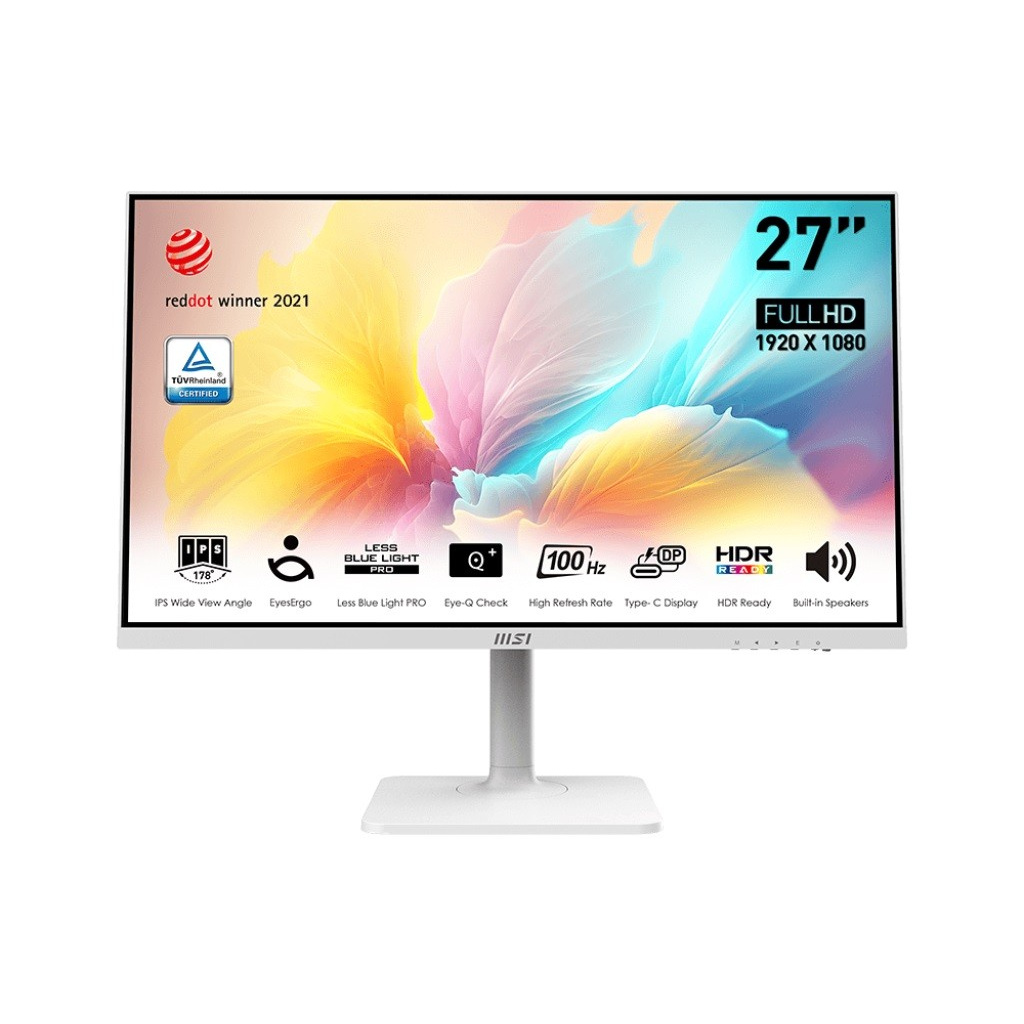 MSI Modern MD2712PW 27" Full HD IPS Monitor fehér (MODERN MD2712PW)