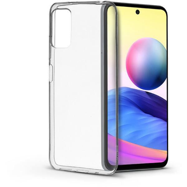 Haffner Xiaomi Redmi Note 10 5G szilikon hátlap - Soft Clear - transparent (PT-6195) (PT-6195)