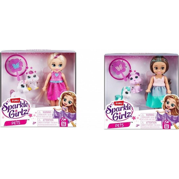  Zuru S001-SPARKLE GIRLZ-DOLLS PLAYSET-DOLLS & PETS-4.