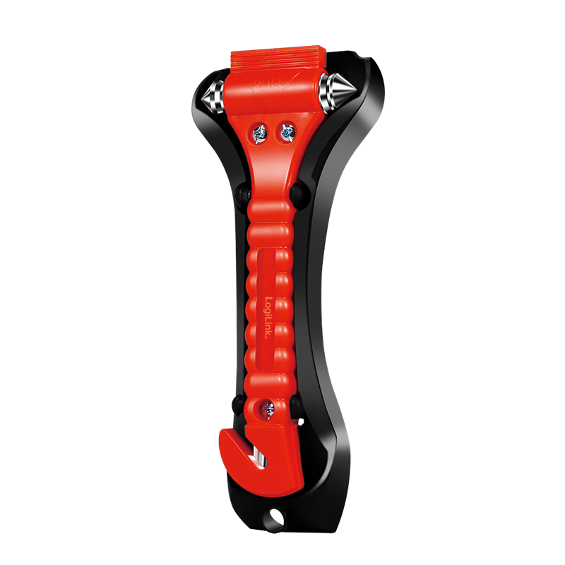 Logilink 2 az 1-ben sürgősségi segédeszköz, ablaktörővel és szalagvágóval, narancssárga (SC0231) (SC0231)