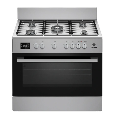 ORION Kombinált tűzhely 5 égő Inox MC-6090