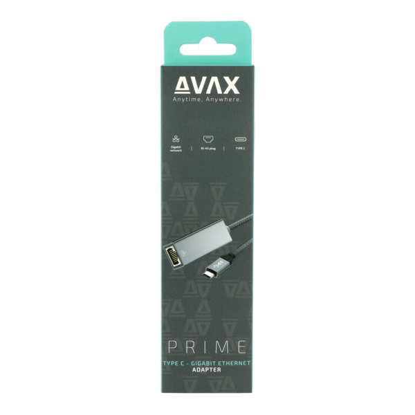 AVAX AD900 USB-C RJ45 Gigabit Ethernet adapter