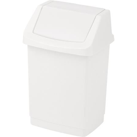 Curver Click-It billenős szemetes 50 l fehér (154792) (C154792)