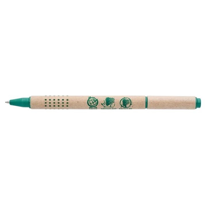 ICO Green kupakos golyóstoll - 0.8mm / Kék (9010133001)