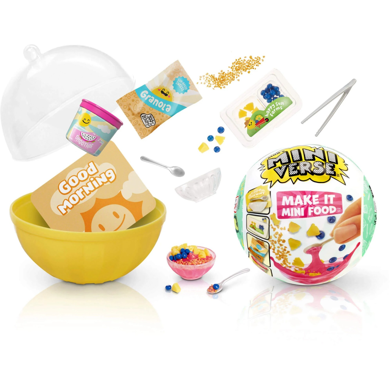 Miniverse - Make It Mini Foods: Cafe in PDQ Series 3A (505396-EUC)