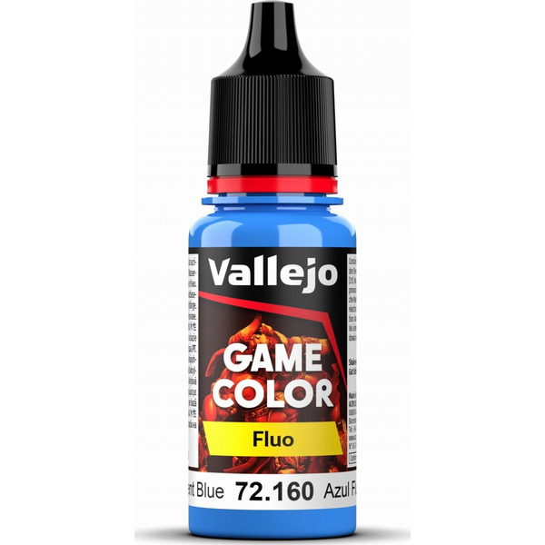  Vallejo Vallejo: 72.160 - Game Color - Fluo - Blue (18 ml)