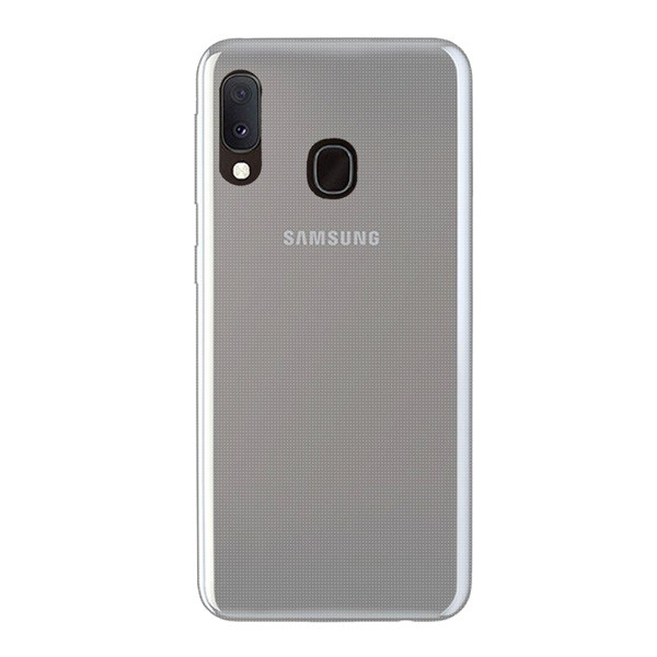 Szilikon telefonvédő (ultravékony) ÁTLÁTSZÓ [Samsung Galaxy A20e (SM-A202F)] (5996457880041)