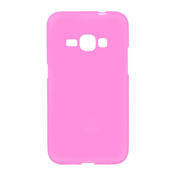 Szilikon telefonvédő (fényes) RÓZSASZÍN [Samsung Galaxy J1 (2016) SM-J120] (5996457627516)