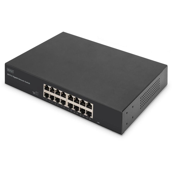 DIGITUS DN-80112-2 16x GbE Lan nem menedzselhető switch