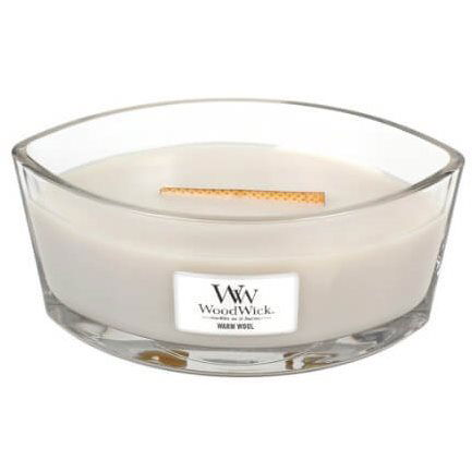 WOODWICK Ellipse Warm Wool (453,6 gramm) (5038581145174)