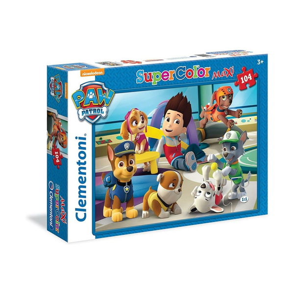 Clementoni Puzzle Maxi 104 pezzi Paw Patrol #01
