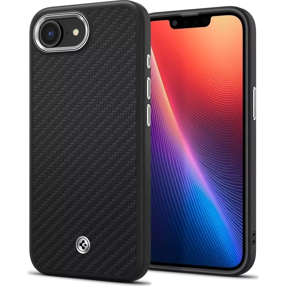 Spigen Enzo Aramid iPhone 16e tok fekete (ACS09153) (8809971239837-ACS09153)