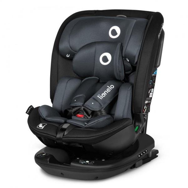 Silla De Coche I-size Lionelo Car Seat Bastiaan 40-150 Cm Grey Stone