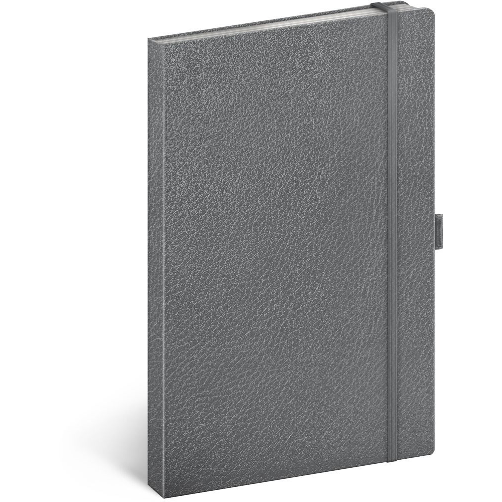 Realsystem Vivella 130 × 210mm Vonalas notesz - Szürke (A-33214)
