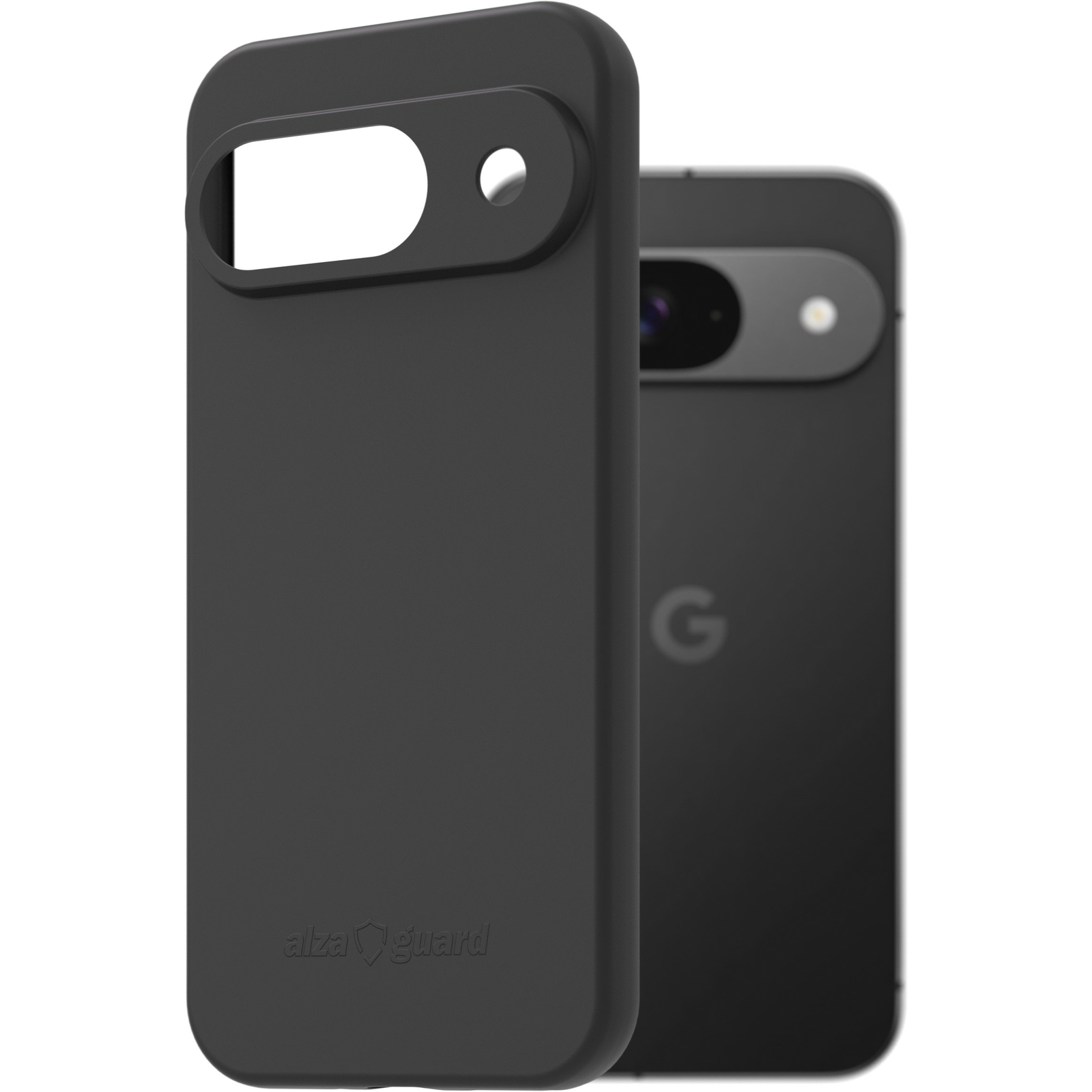 AlzaGuard Matte Case Google Pixel 9 fekete TPU tok (AGD-PCT433B)