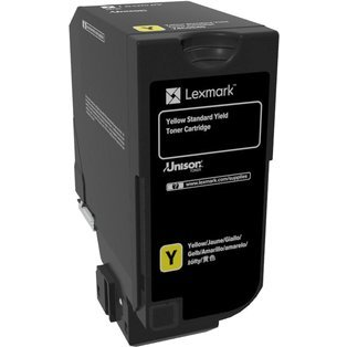 Тонер касета Lexmark 74C0S40, жълта