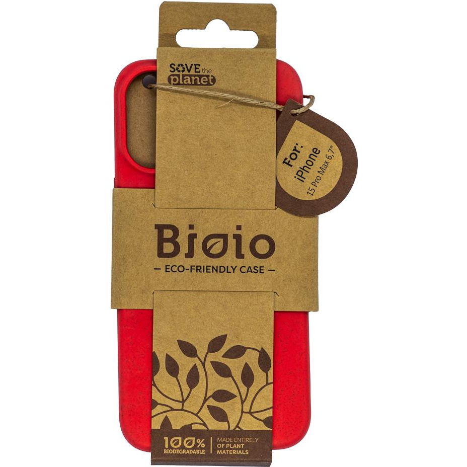 Forever Bioio Apple iPhone 15 Pro Max piros tok (GSM173377)