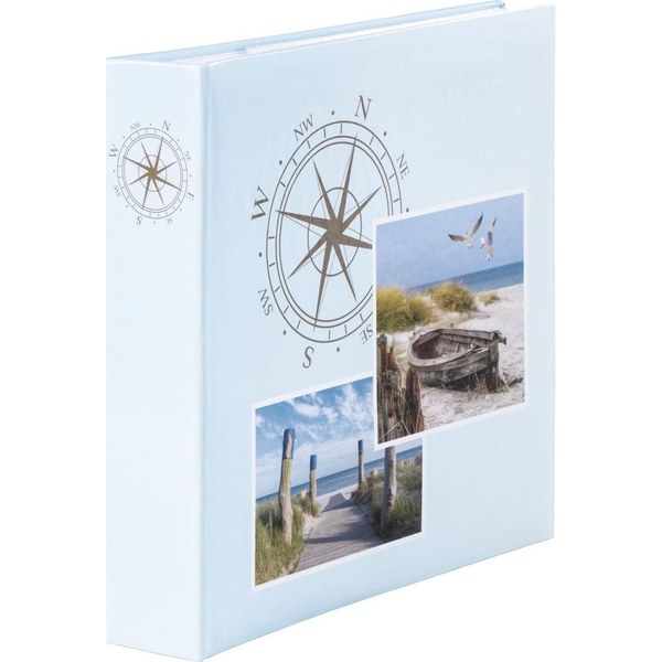 Hama Compass album fotografico e portalistino Blu, Marrone, Verde 200 fogli 10 x 15 cm