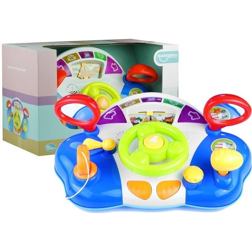 Interaktív Kormánykerék Gyerekeknek - Hangokkal (3402)