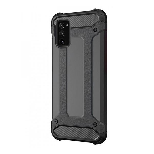 Gigapack Defender Samsung Galaxy A03s Műanyag Tok - Fekete (GP-111488)