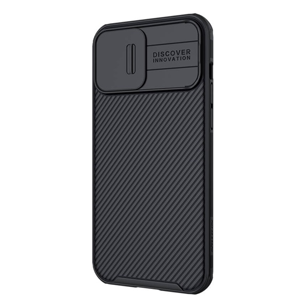 Nillkin CamShield Pro Apple iPhone 14 Pro Max Szilikon Tok - Fekete (GP-126166)