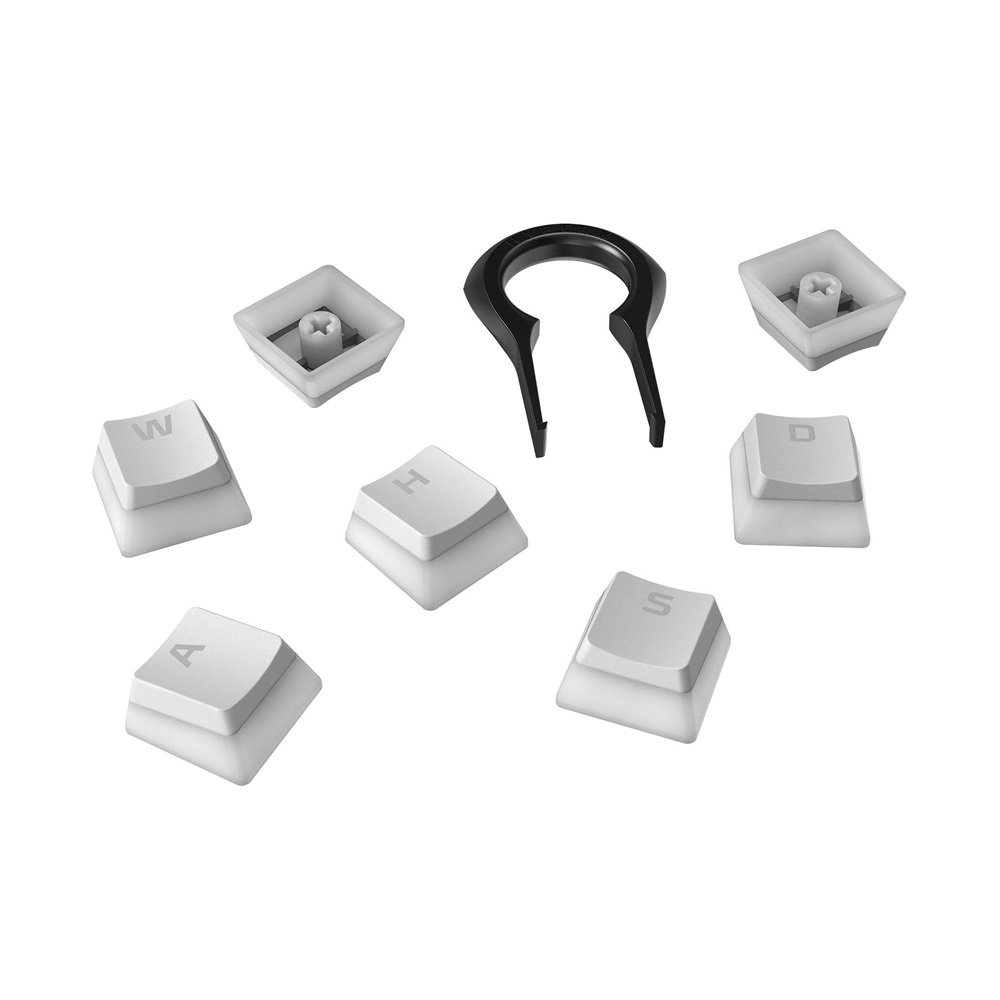 HP HyperX Pudding PBT Keycap szett - Fehér (US) (4P5P5AA#ABA)