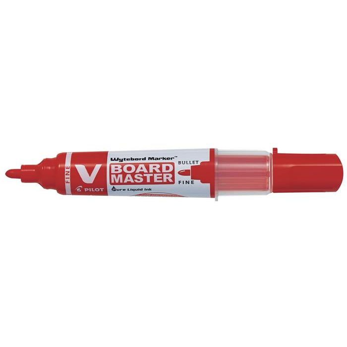 Pilot V-Board Master 2,2-5,2 mm Táblamarker - Piros (WBMA-VBM-MC-R-BG)