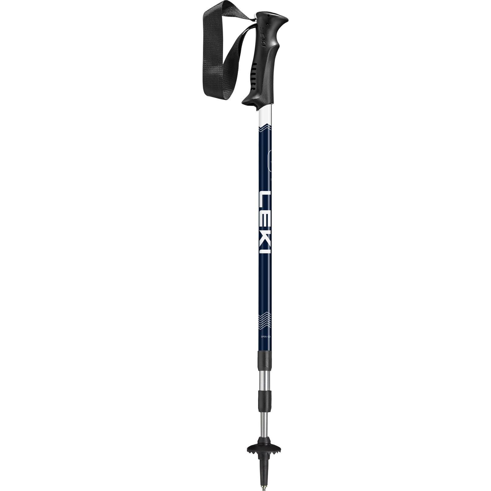 Leki Eagle midnightblue dark metallic-white 110 - 145 cm (4028173295128)