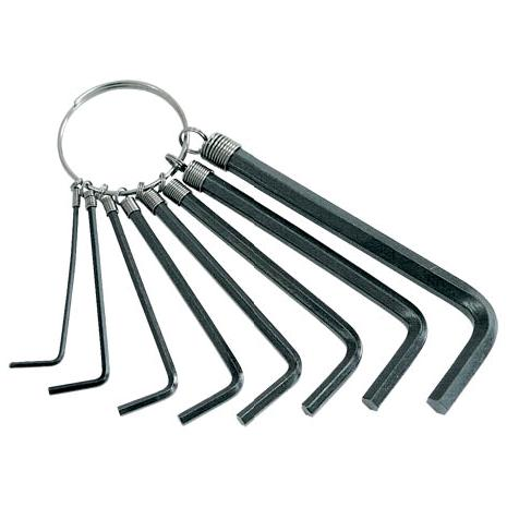  Mega Zestaw kluczy imbusowych hex typ L 2-10mm 8szt. (48018)