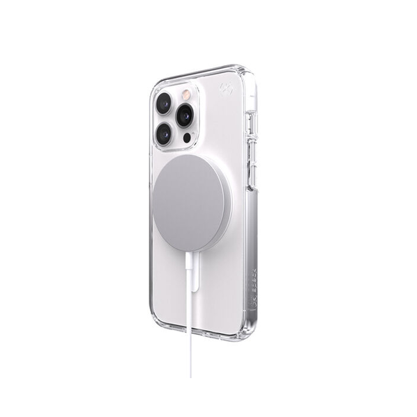 Удароустойчив калъф Speck за iPhone 13 Max, presidio, поддръжа MagSafe, прозрачен