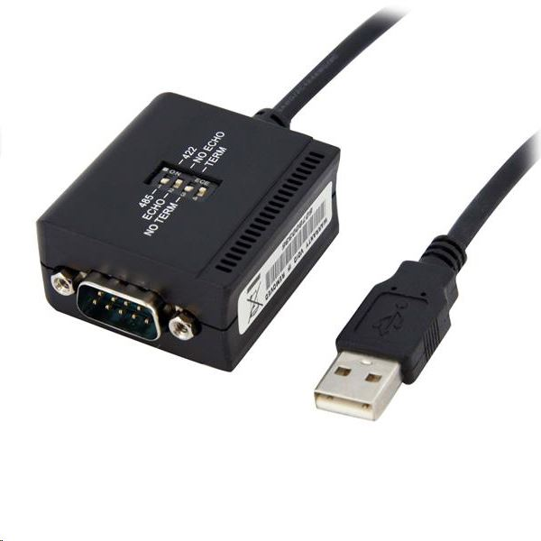 StarTech.com ICUSB422 tussenstuk voor kabels DB9 M USB-A FM Zwart