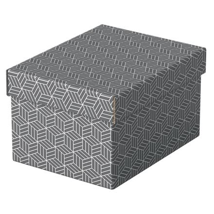 Esselte Home tárolódoboz S-es méret 3db szürke (628281) (esselte628281)