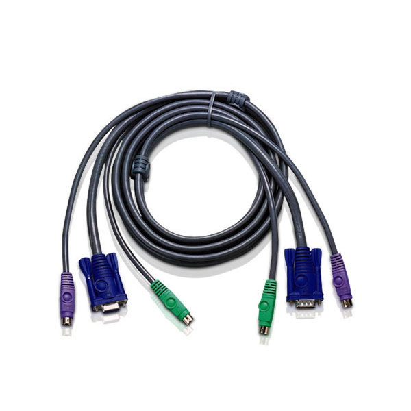 Aten 2L-1003P/C PS/2-VGA KVM kábel - 3m
