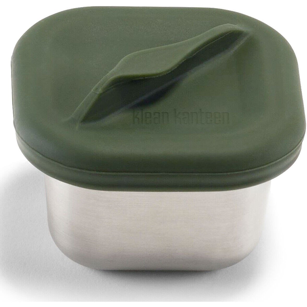 Klean Kanteen Rise Half Snack Box, 83ml/2.8oz, Brushed Stainless