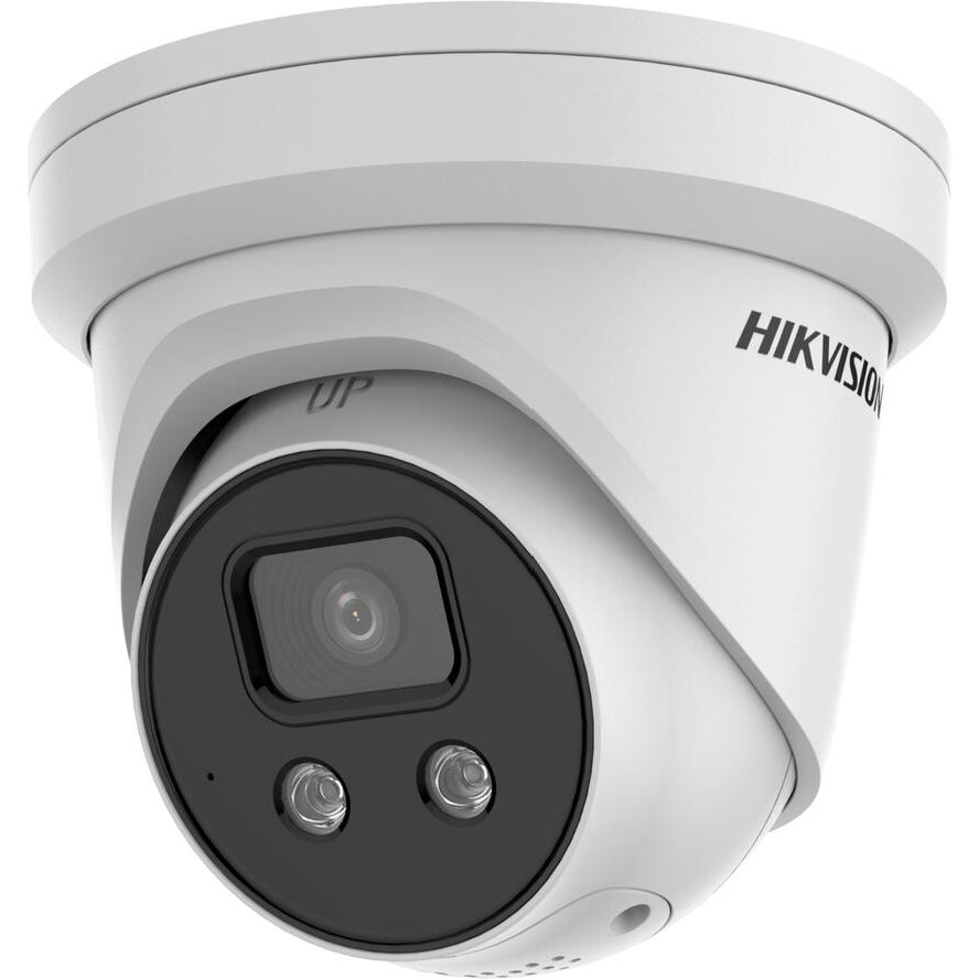 Hikvision DS-2CD2386G2-ISU/SL(2.8mm)(C) 4K AcuSense Strobe Light and Audible Warning Fixed Turret Network Camera (DS-2CD2386G2-ISU/SL(2.8MM)(C))