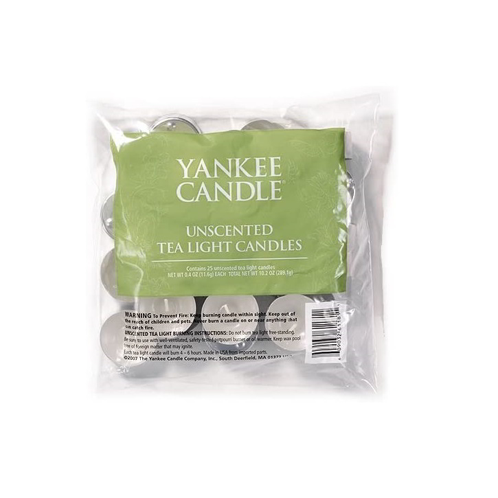 Yankee Candle Classic Teamécses (25 darabos) (1130786)
