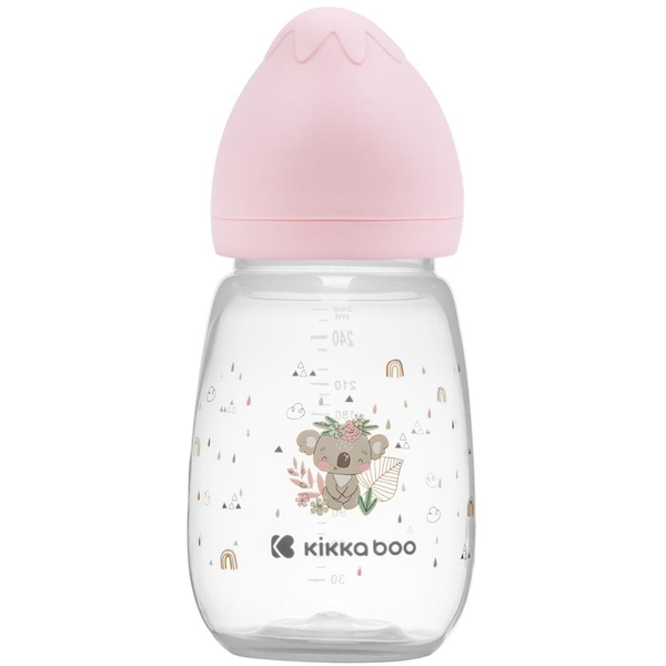 KikkaBoo palack Savanna 260 ml rózsaszín