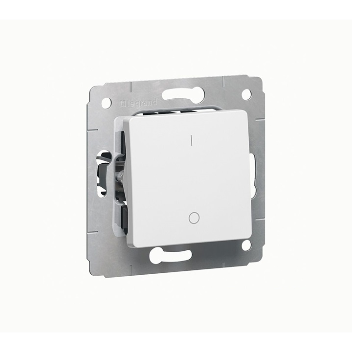 Legrand 773602 Cariva Kétpólusú beltéri fali villanykapcsoló (773602)