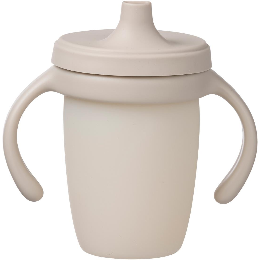 B.Box Szilikon pohár itatóval, bézs (9353965008460)