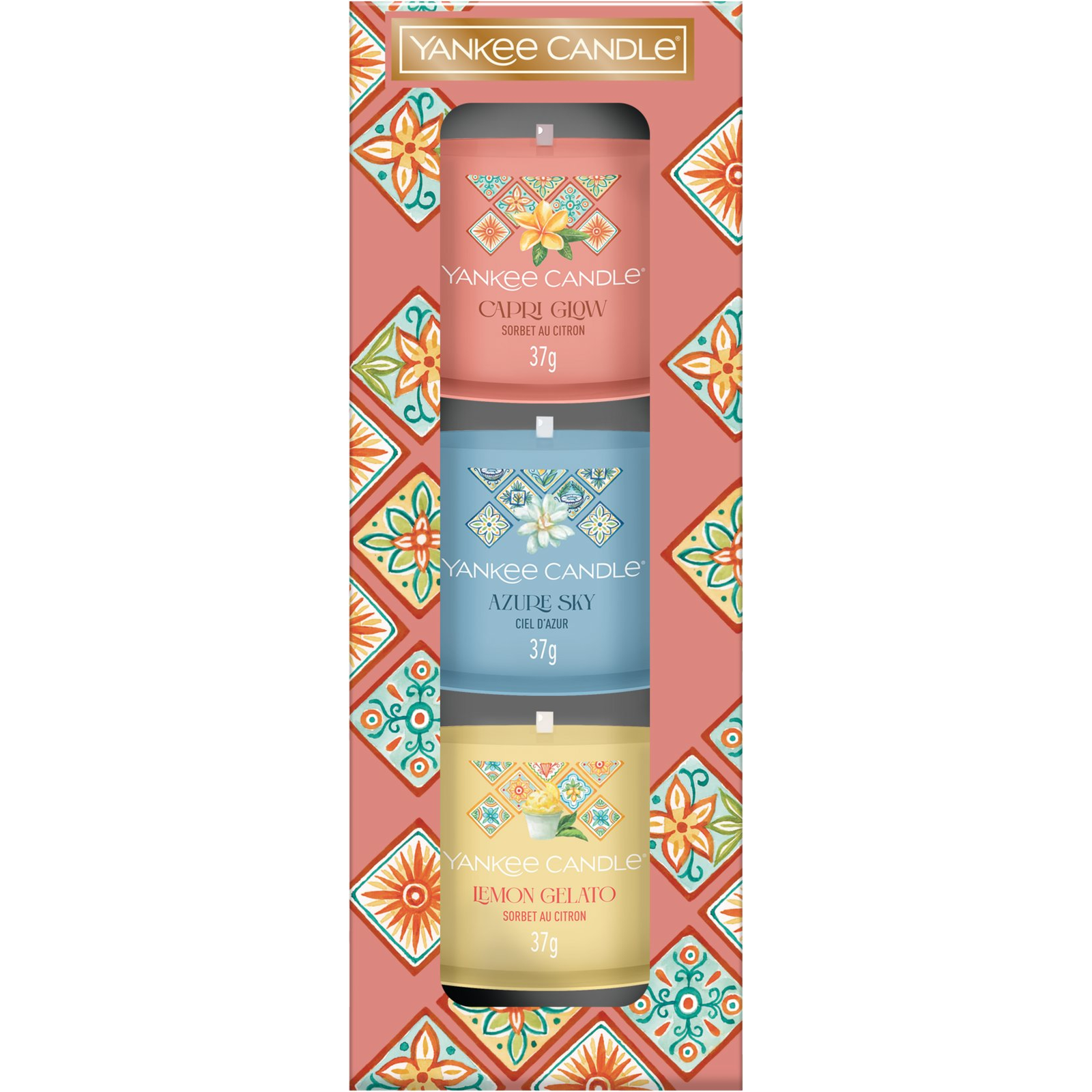 YANKEE CANDLE Tavaszi ajándékszett, 3 × 37 g (5038581166339)