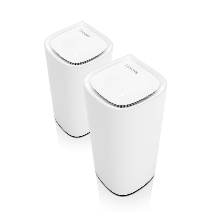Linksys Velop Pro Háromsávos (2,4 GHz / 5 GHz / 6 GHz) Wi-Fi 6E (802.11ax) Fehér 1 Belső (MX6202-KE)